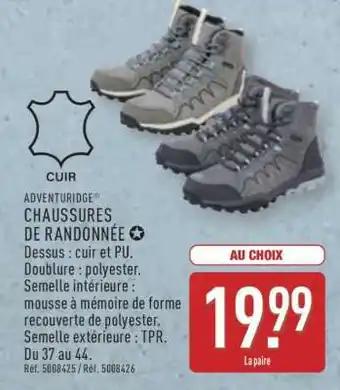 Promotion Exclusives de 2
            
        
        Chaussures randonnee : Découvrez l'Offre incontournable