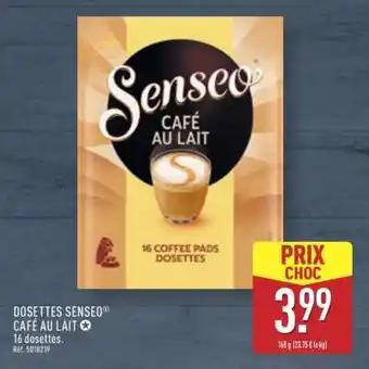 DOSETTES SENSEO CAFÉ AU LAIT