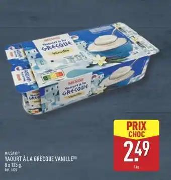 Yaourt à la grecque vanille