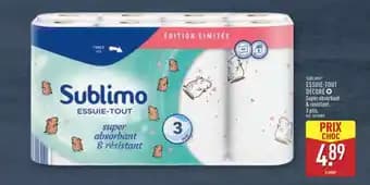 Promotion Exclusives de 3
            
        
        Essuie tout décoré : Découvrez l'Offre incontournable