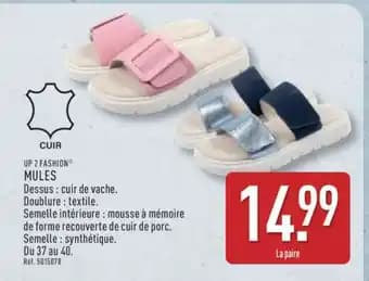 Promotion Exclusives de 3
Mules : Découvrez l'Offre incontournable