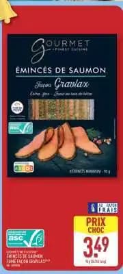 Émincés de Saumon Façon Gravalax