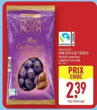 MOSER ROTH Mini Oeufs de Pâques