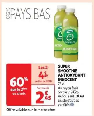 Super Smoothie Antioxydant Innocent