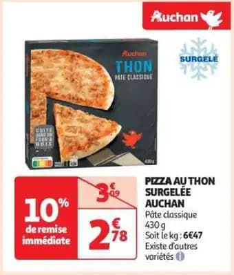 Promotion Exclusives de 3
Pizza surgelée : Découvrez l'Offre incontournable