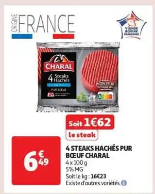 Promotion Exclusives de 11
            
        
        Steak haché : Découvrez l'Offre incontournable