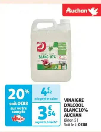 Promotion Exclusives de Vinaigre d'alcool blanc : Découvrez l'Offre incontournable