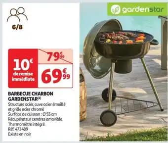 Barbecue Charbon Gardenstar