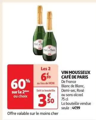 Promotion Exclusives de 18
Vin mousseux : Découvrez l'Offre incontournable