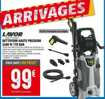 LAVOR Nettoyeur haute pression 2400 w 170 bar
