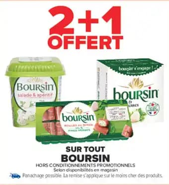 BOURSIN Sur tout
