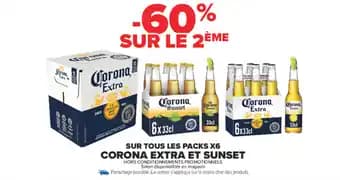 Promotion Exclusives de 11
Corona extra : Découvrez l'Offre incontournable