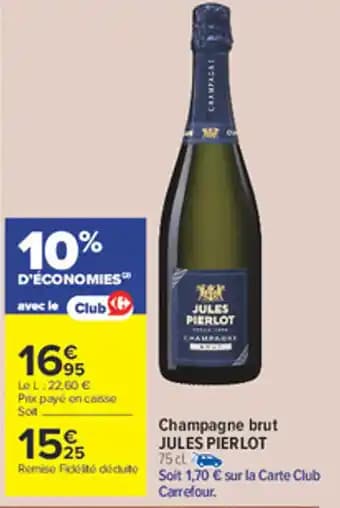 JULES PIERLOT Champagne brut 75 cl