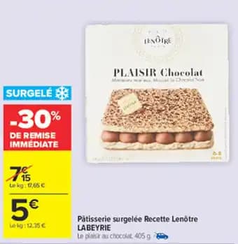 Promotion Exclusives de 3
Recette lenotre : Découvrez l'Offre incontournable