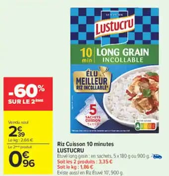 Promotion Exclusives de 7
Riz 10 minutes : Découvrez l'Offre incontournable