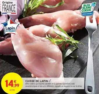 Cuisse de lapin 1 kg