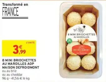 Promotion Exclusives de 1
Briochettes : Découvrez l'Offre incontournable