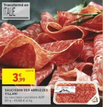 VILLANI SAUCISSON DES ABRUZZES
