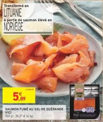 VICI SAUMON FUMÉ AU SEL DE GUÉRANDE