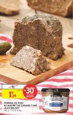 JEAN BRUNET TERRINE DE PORC AU MAGRET DE CANARD FUMÉ