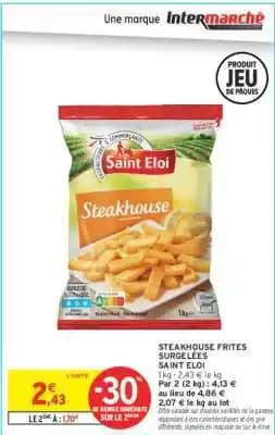 SAINT ELOI STEAKHOUSE FRITES SURGELÉES