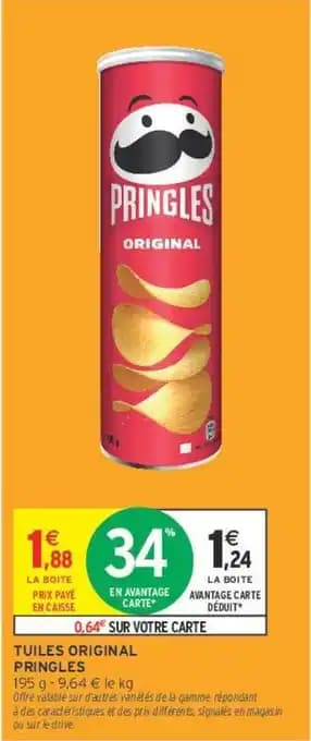 PRINGLES TUILES ORIGINAL
