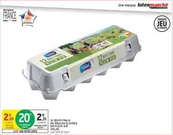 Promotion Exclusives de 6
Oeufs de poules : Découvrez l'Offre incontournable