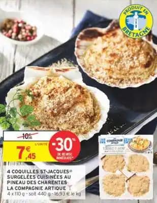 Promotion Exclusives de 6
St jacques surgelées : Découvrez l'Offre incontournable