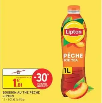 LIPTON BOISSON AU THÉ PÊCHE