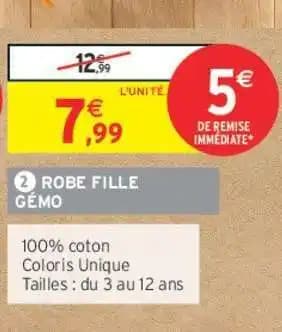 Promotion Exclusives de 15
Robe fille : Découvrez l'Offre incontournable