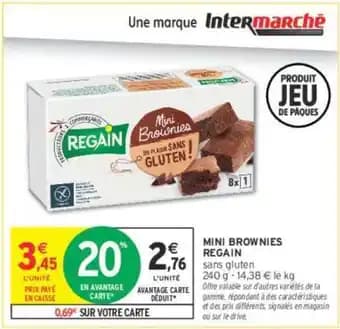 REGAIN MINI BROWNIES