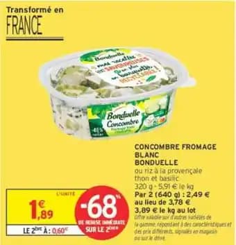 Promotion Exclusives de 19
Concombre : Découvrez l'Offre incontournable