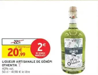 OTHENTIK LIQUEUR ARTISANALE DE GÉNÉPI