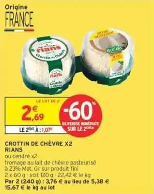 Promotion Exclusives de 9
Crottin : Découvrez l'Offre incontournable