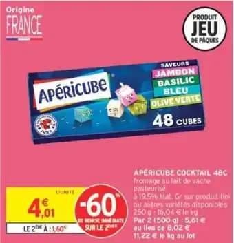 Promotion Exclusives de 14
Apéricube : Découvrez l'Offre incontournable