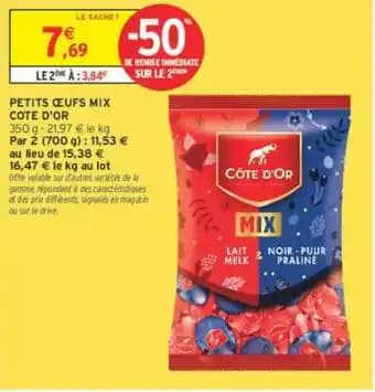 COTE D'OR PETITS ŒUFS MIX