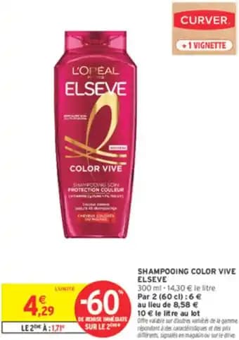 Shampooing color vive elseve 300 ml