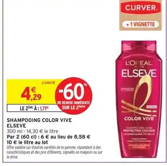 ELSEVE Shampooing color vive
