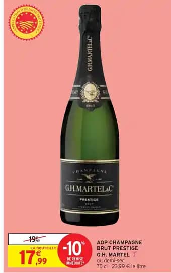 G.H. MARTEL Aop champagne brut prestige