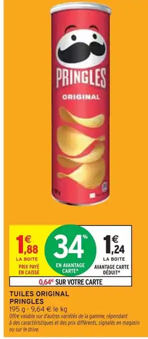 Pringles Tuiles Original