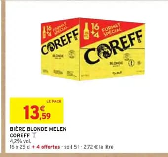 COREFF Bière blonde melen