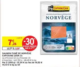 Promotion Exclusives de 20
Saumon norvège : Découvrez l'Offre incontournable