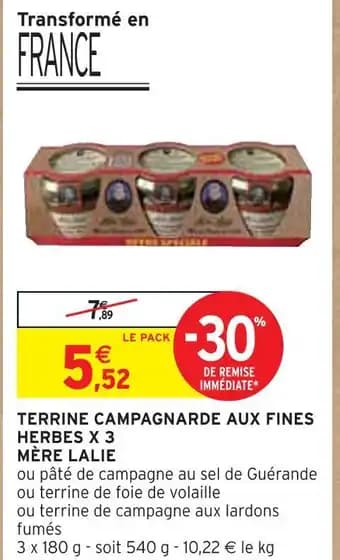 Promotion Exclusives de 25
Aux herbes : Découvrez l'Offre incontournable