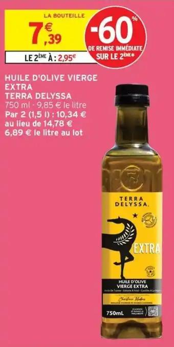 Huile d'olive vierge extra terra delyssa 750 ml