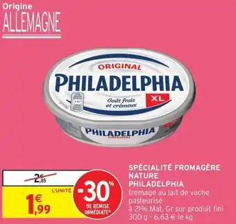 Spécialité fromagère nature philadelphia 300 g