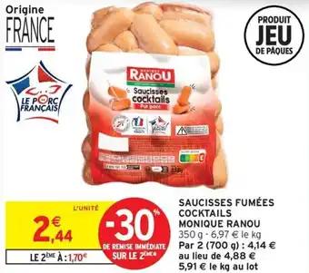 Promotion Exclusives de 2
Saucisses fumées : Découvrez l'Offre incontournable