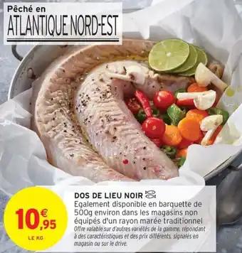 Dos de lieu noir 1 kg