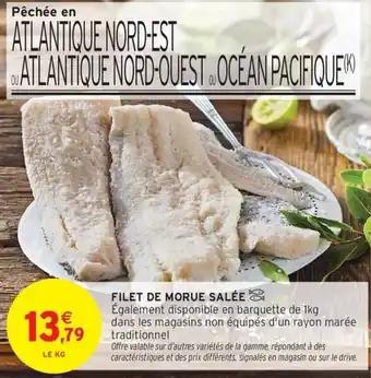 Filet de morue salée 1 kg