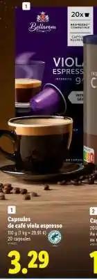 Capsules de café viola espresso