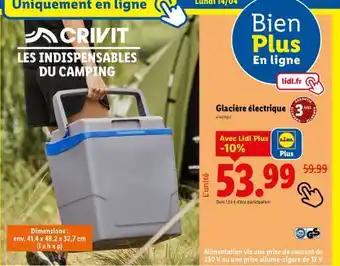 Promotion Exclusives de 5
Glacière électrique : Découvrez l'Offre incontournable